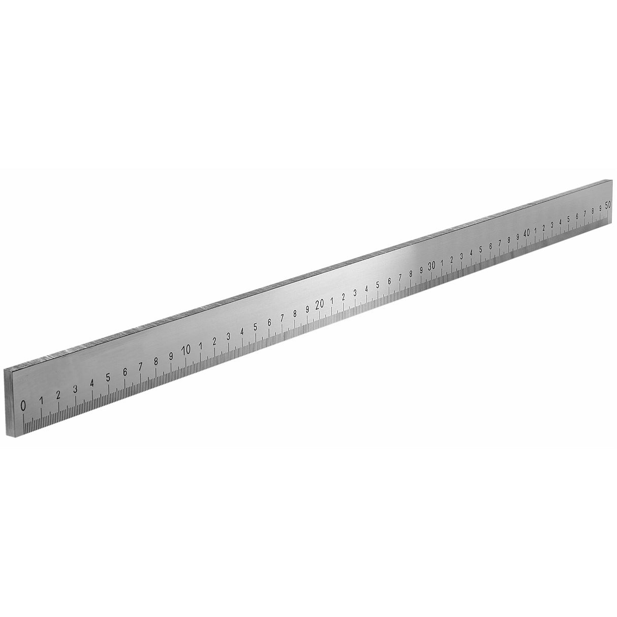 Massives Lineal mit Messteilung, rostfrei