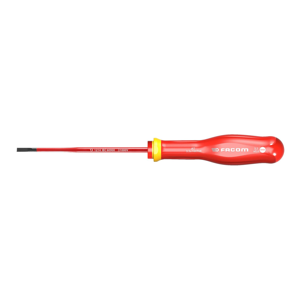 AT.VE - PROTWIST® Schraubendreher für Schlitzschrauben, 1.000 Volt isoliert