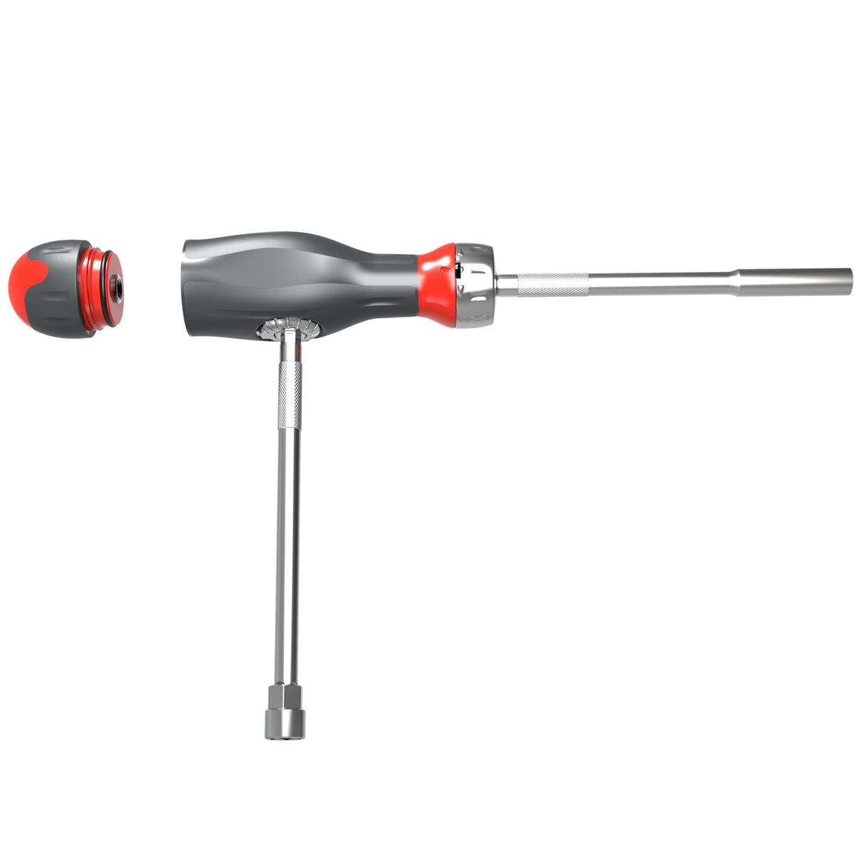 PROTWIST® 3 in 1 Handgriff mit Doppelstecknuss-Multibit-Ratsche