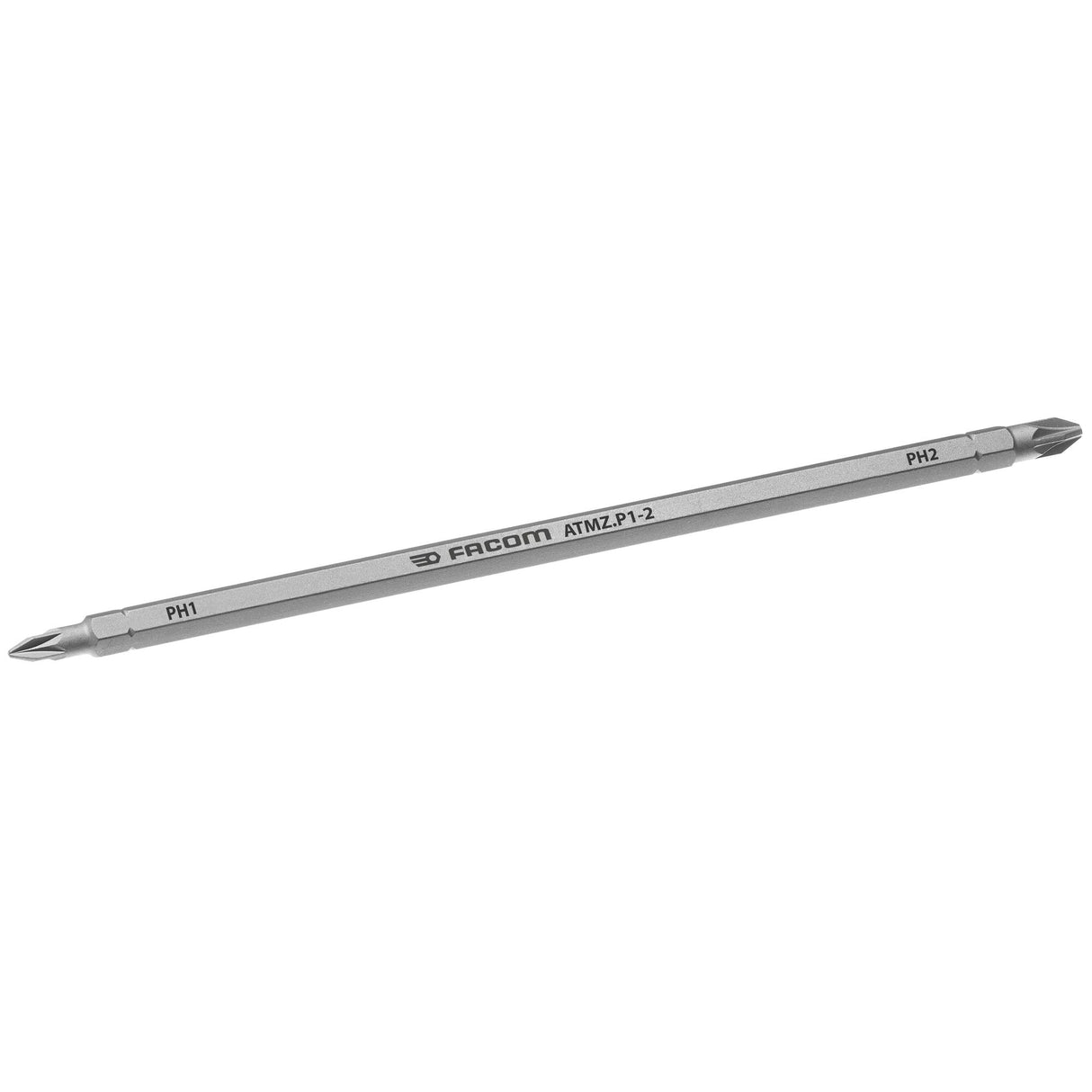 Kurze Schraubendreherklinge 1/4`` für Philips®: PH 1-2, Länge 175mm