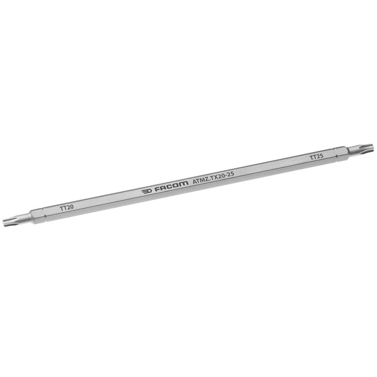 Kurze Schraubendreherklinge 1/4`` für RESISTORX®: 20-25, Länge 175mm͍(TAMPER TORX®)