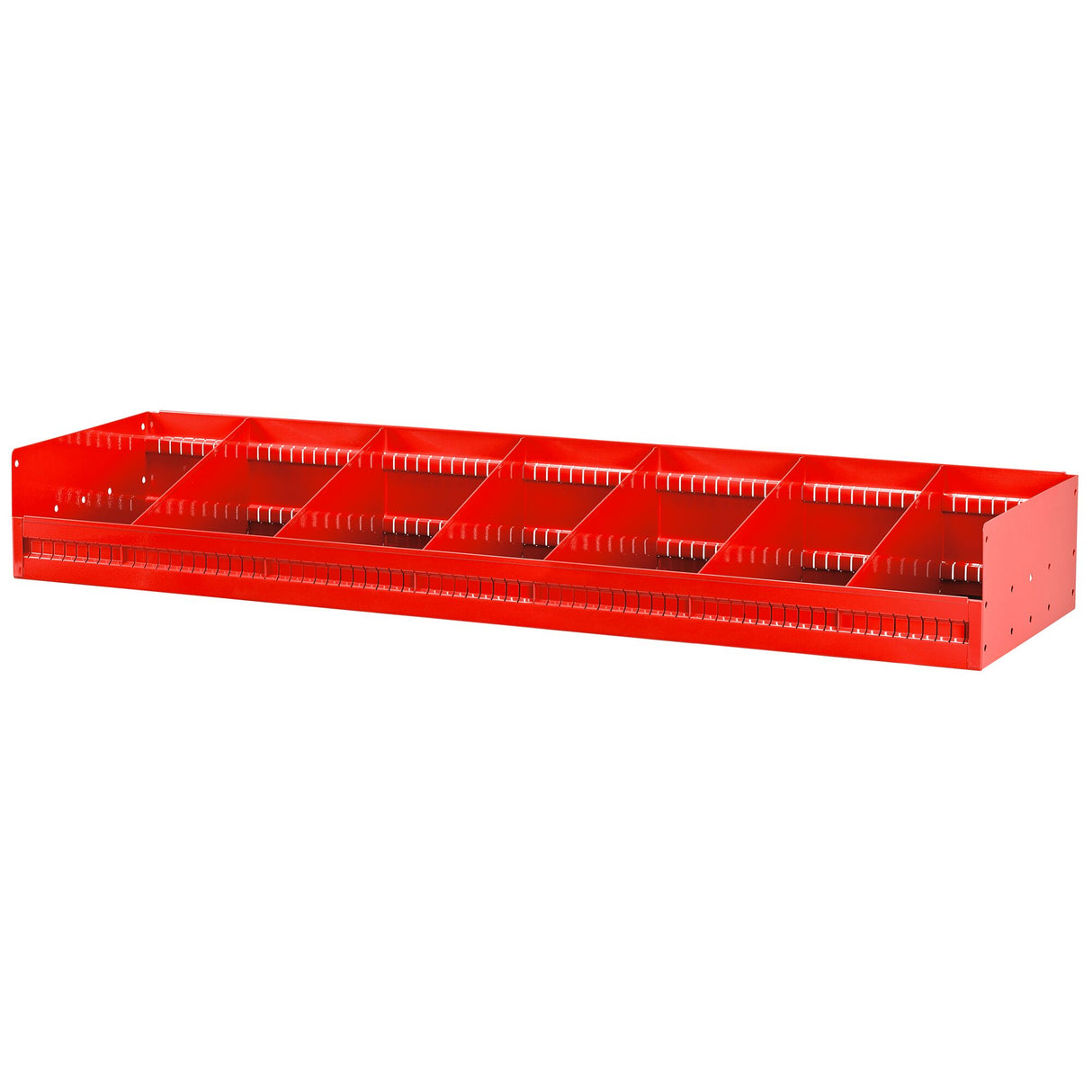 Abfallendes Regal, Combo Groß 1425mm, W 375mm, Mit 6 Abtrennungen