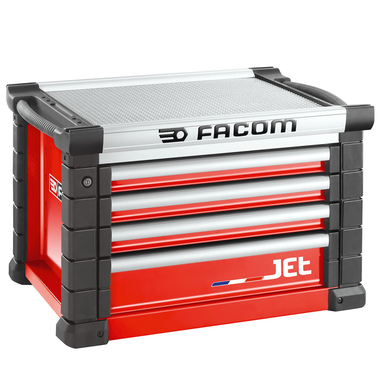JET.C4M3A - JET Werzkzeugtruhen mit 4 Schubladen, passend für 3 Module pro Schublade