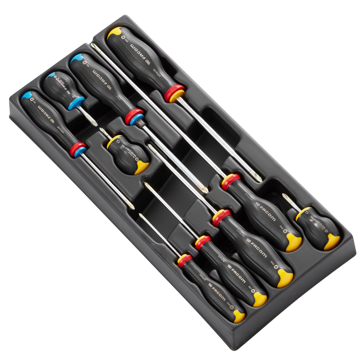 Kunststoffmodul XL - 10 PROTWIST® Schraubendreher, Phillips® u. Pozidriv®, SB-Verpackung