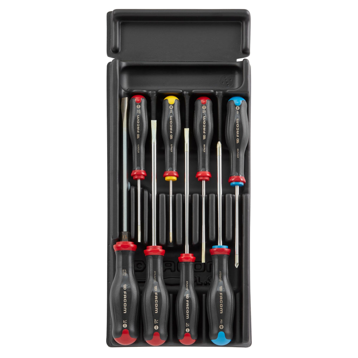 Kunststoffmodul - 8 PROTWIST® Schraubendreher, Schlitz, Phillips® u. Pozidriv®