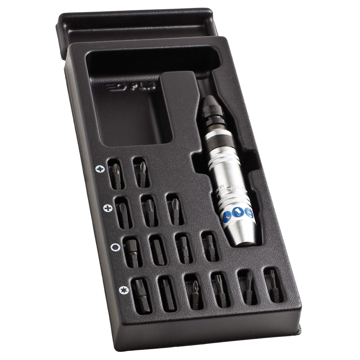 Kunststoffmodul - IMPACT-Serie 5/16", Bits ENH.2/END.2/ENP.2/ENX.2, Verbindungsstück, Hand-Schlagschrauber; 16-tlg.