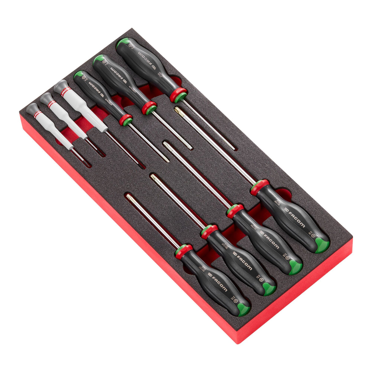 Schaumstoffmodul - 10 PROTWIST® Schraubendreher (Philips®, Pozidriv®)