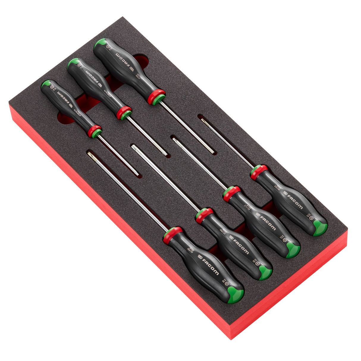 Modul mit 7 Schraubendrehern Protwist® im Schaumstoffeinsatz