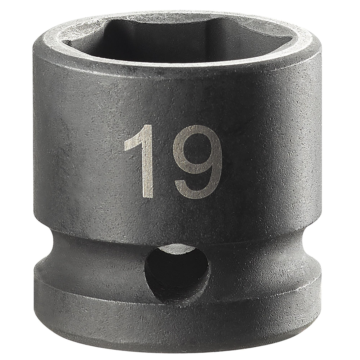 Metrischer 6-Punkt Stubby Impact Steckschlüssel 19mm
