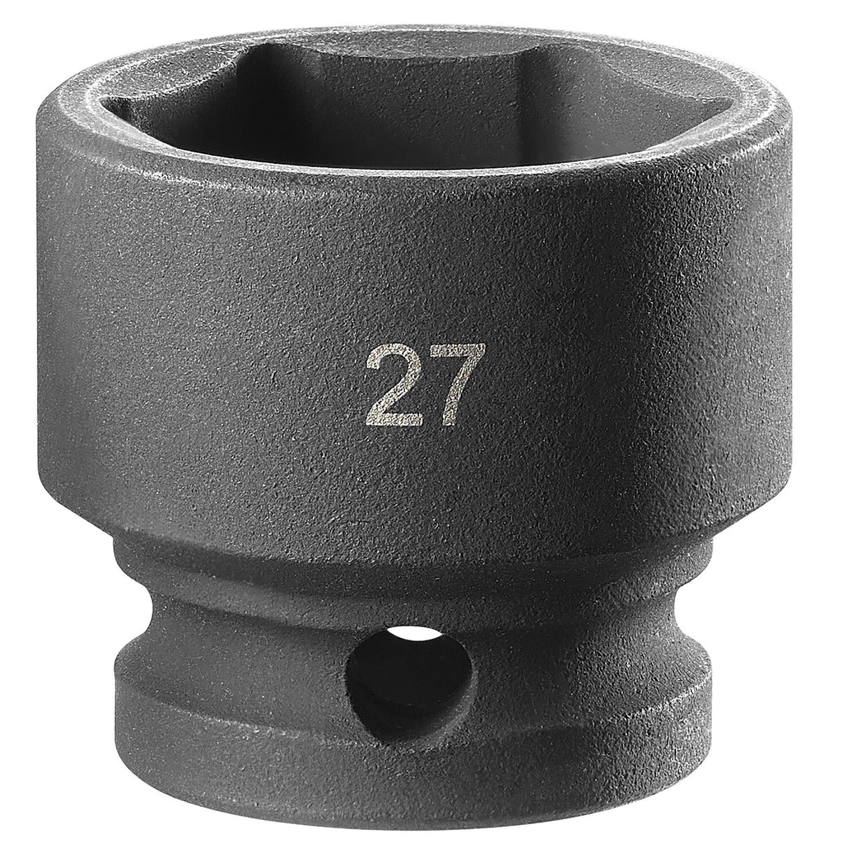 Metrischer 6-Punkt Stubby Impact Steckschlüssel 27mm