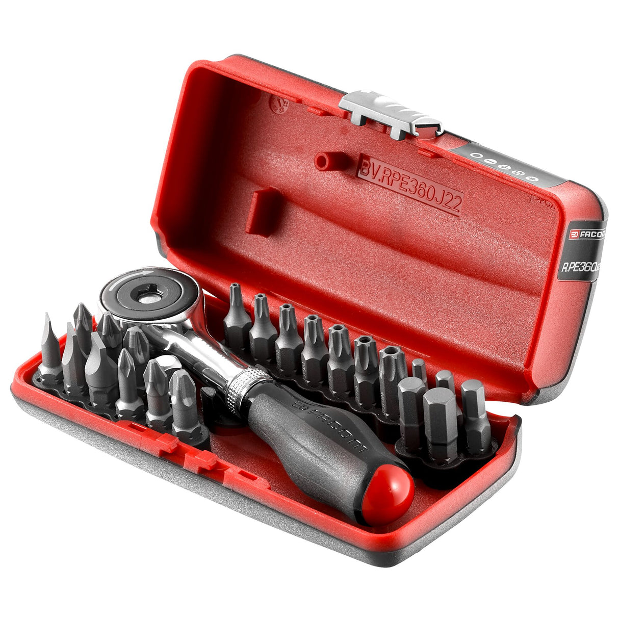 Bitsatz 1/4`` - 22 Teile - R.PE360
