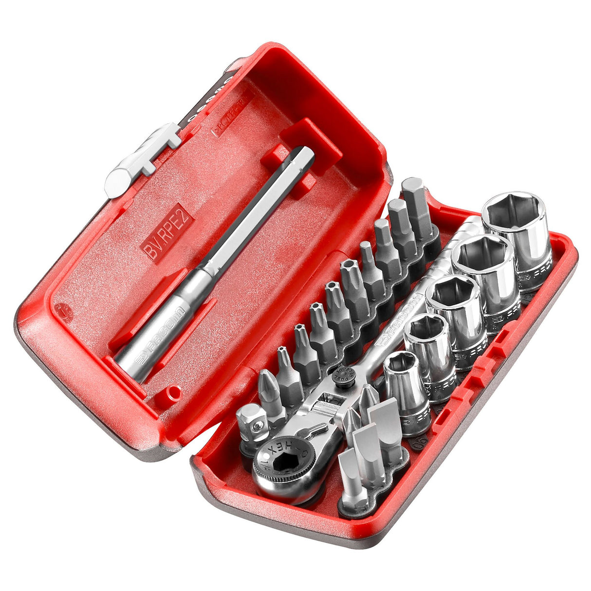 Steckschlüssel-Set 1/4", 23-tlg.