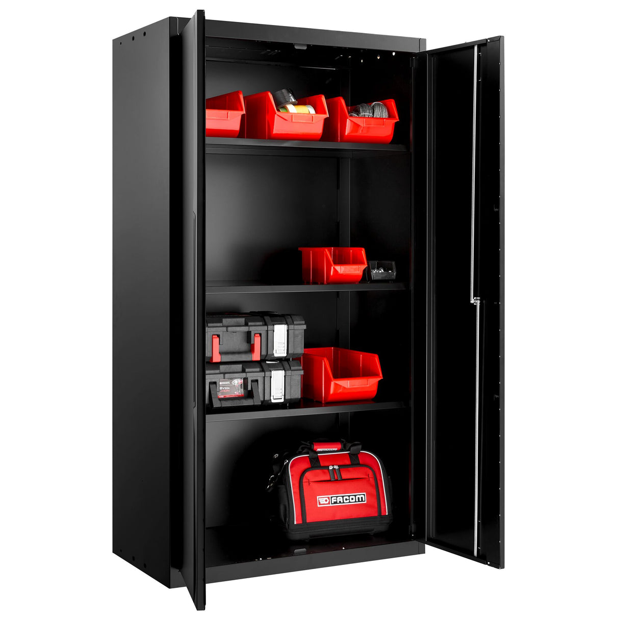 ROLL Werkstattsystem RWS2.0 - 1m Schrank mit 2 Türen