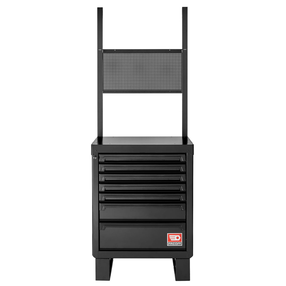 ROLL Werkstattsystem RWS2.0 - Unterschrank mit 7 Schubladen, schwarz