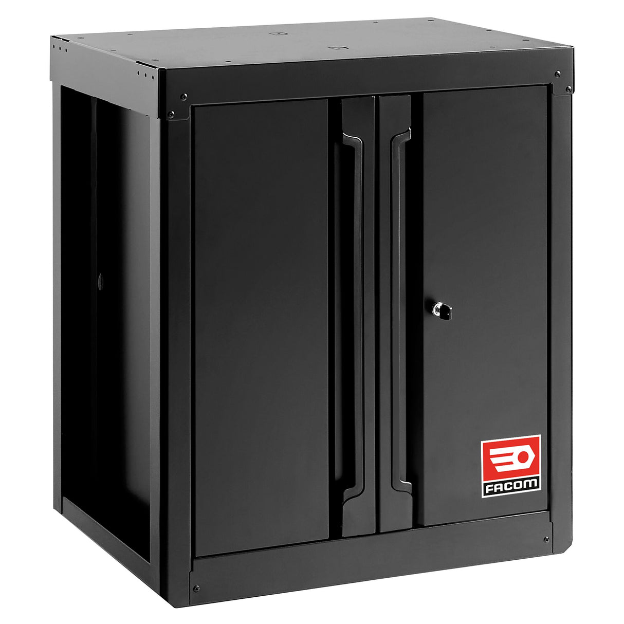 ROLL Werkstattsystem RWS2.0 - Unterschrank mit 2 Volltüren, schwarz