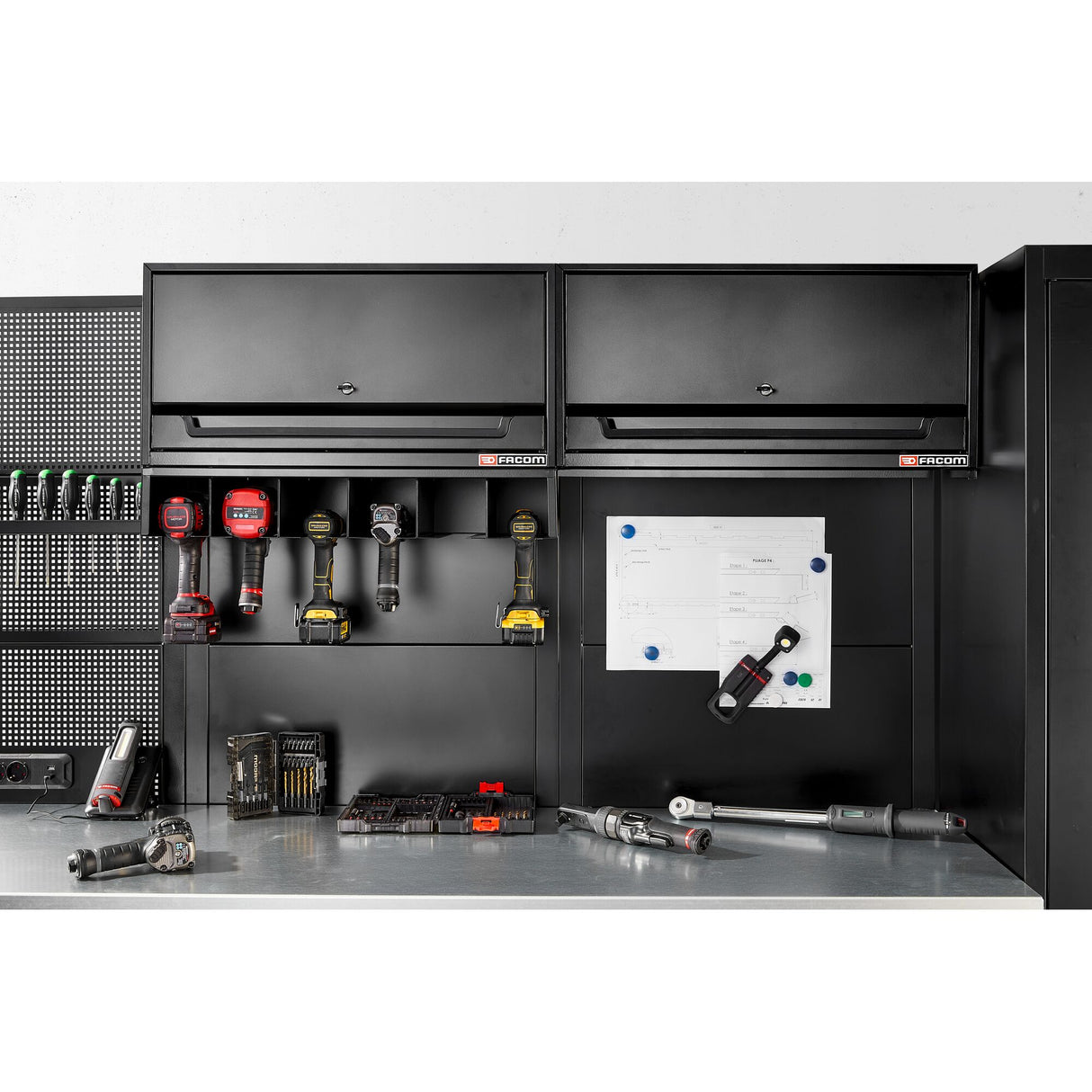ROLL Werkstattsytem RWS2.0 - Ordnungssystem für Elektrowerkzeuge