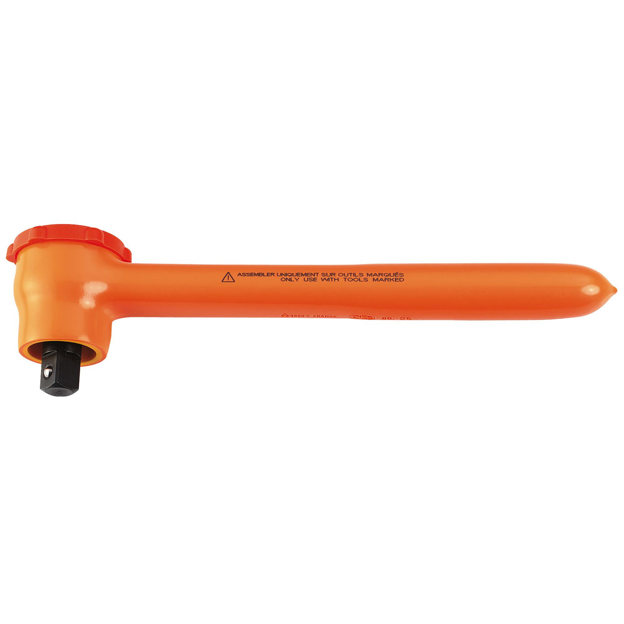 Umschaltknarre 1/2" - 1000 Volt isoliert, Serie VSE