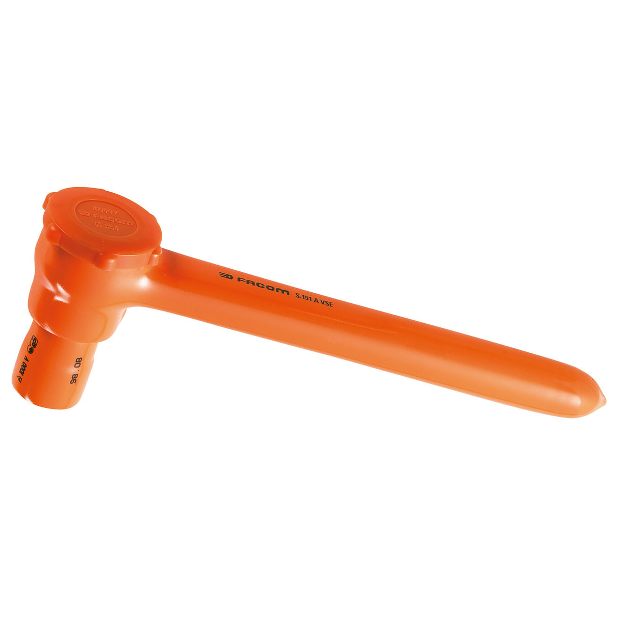 Umschaltknarre 1/2" - 1000 Volt isoliert, Serie VSE