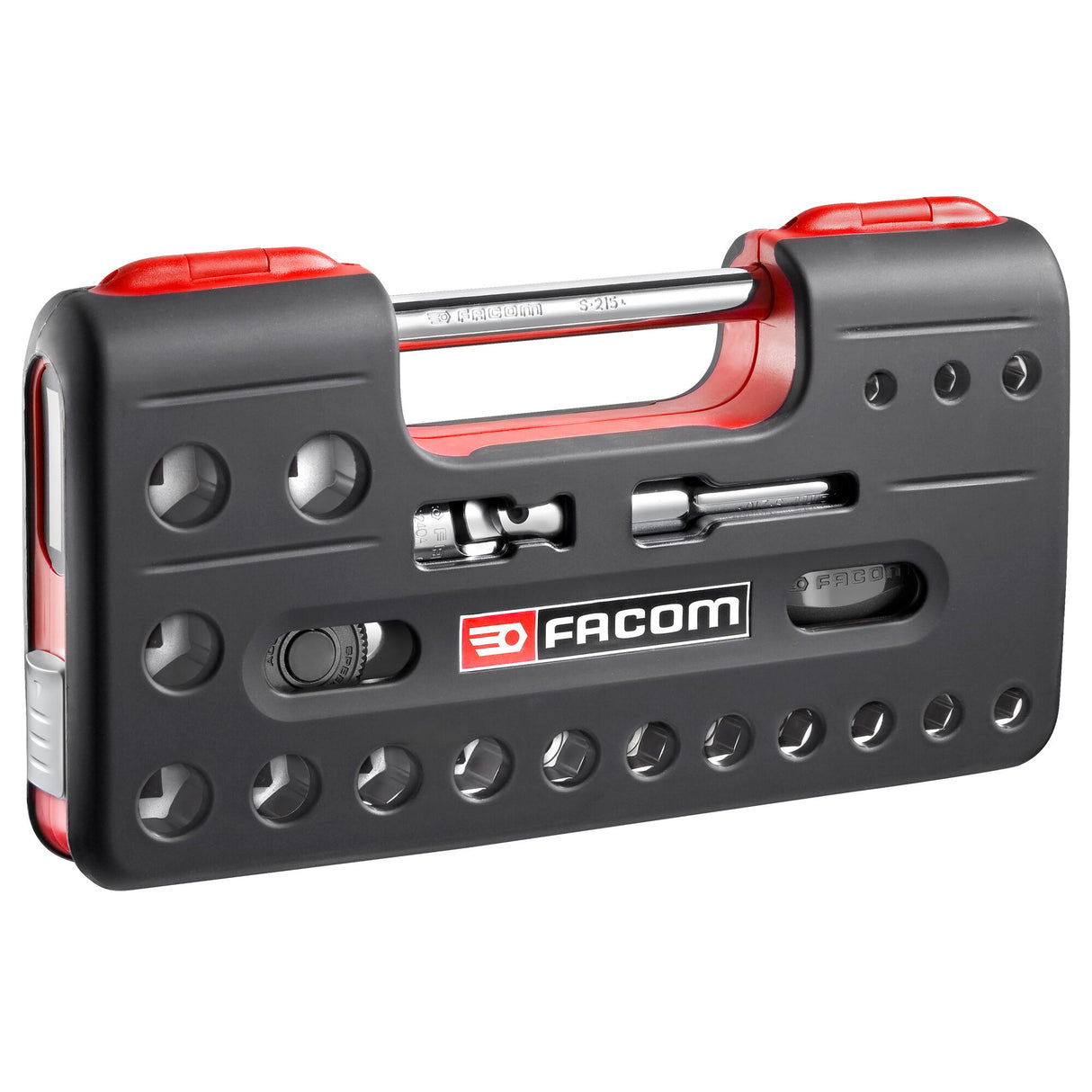 DBOX Satz mit metrischen 1/2" 6-Kant-Steckschlüsseln -