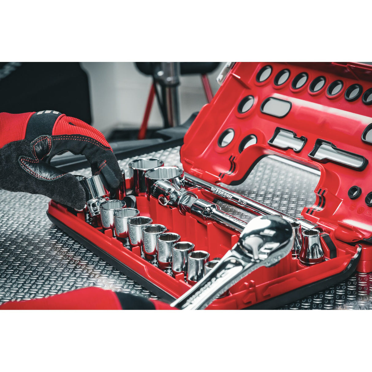 OGV® GRIP Steckschlüssel-Set 1/2" 6-kant, 8-32mm, 20-tlg.