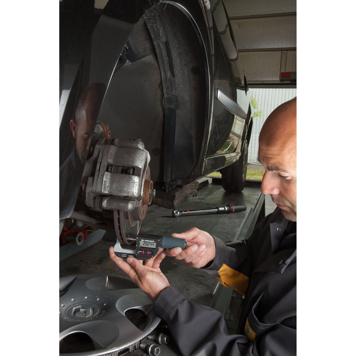 Mikrometer mit Digitalanzeige, 25 mm