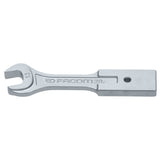 10 - Maulschlüssel-Einsätze, metrisch, Abtrieb Außenvierkant 20 x 7 mm