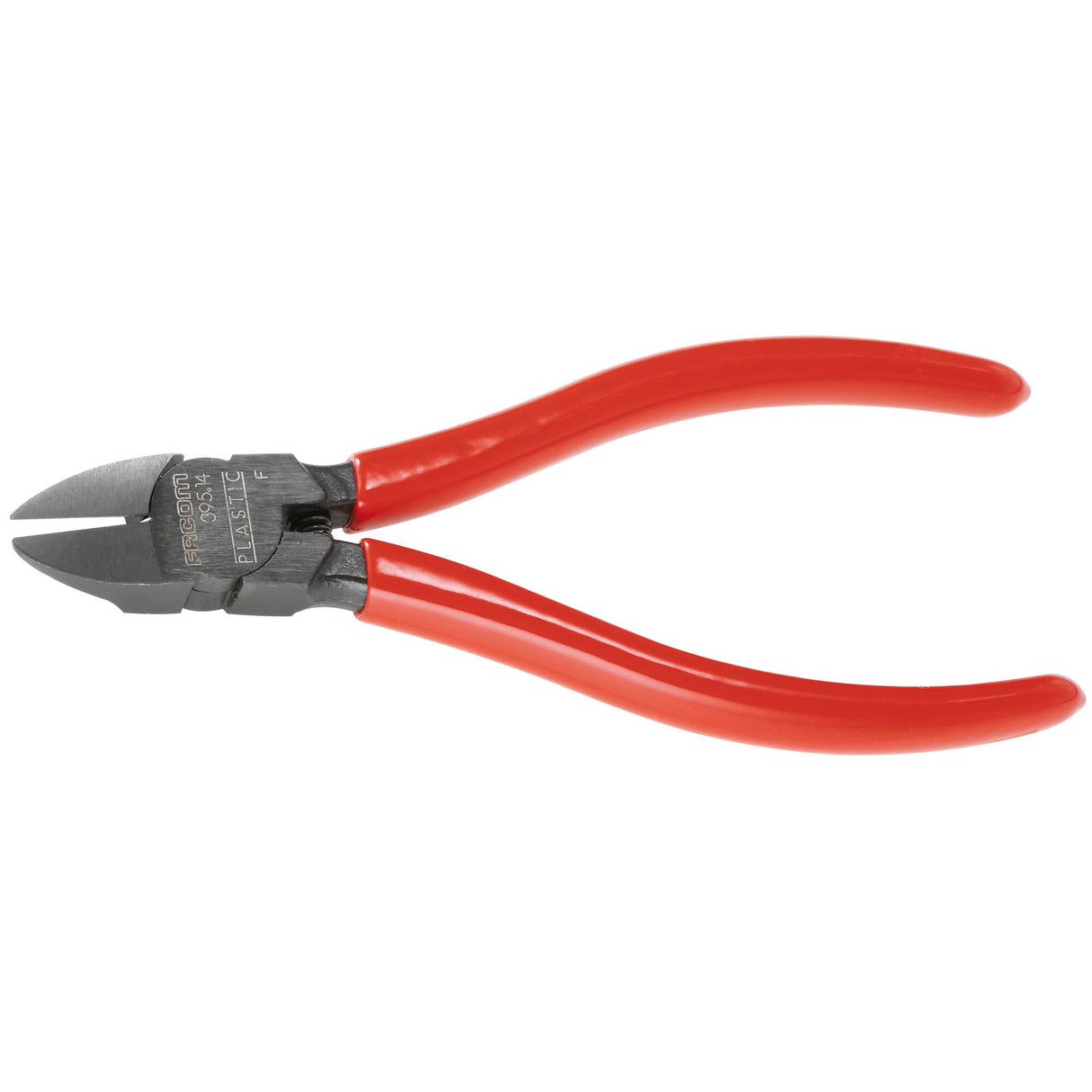 395 - Diagonal-Seitenschneider für Kunststoff, brüniert, PVC-Überzug