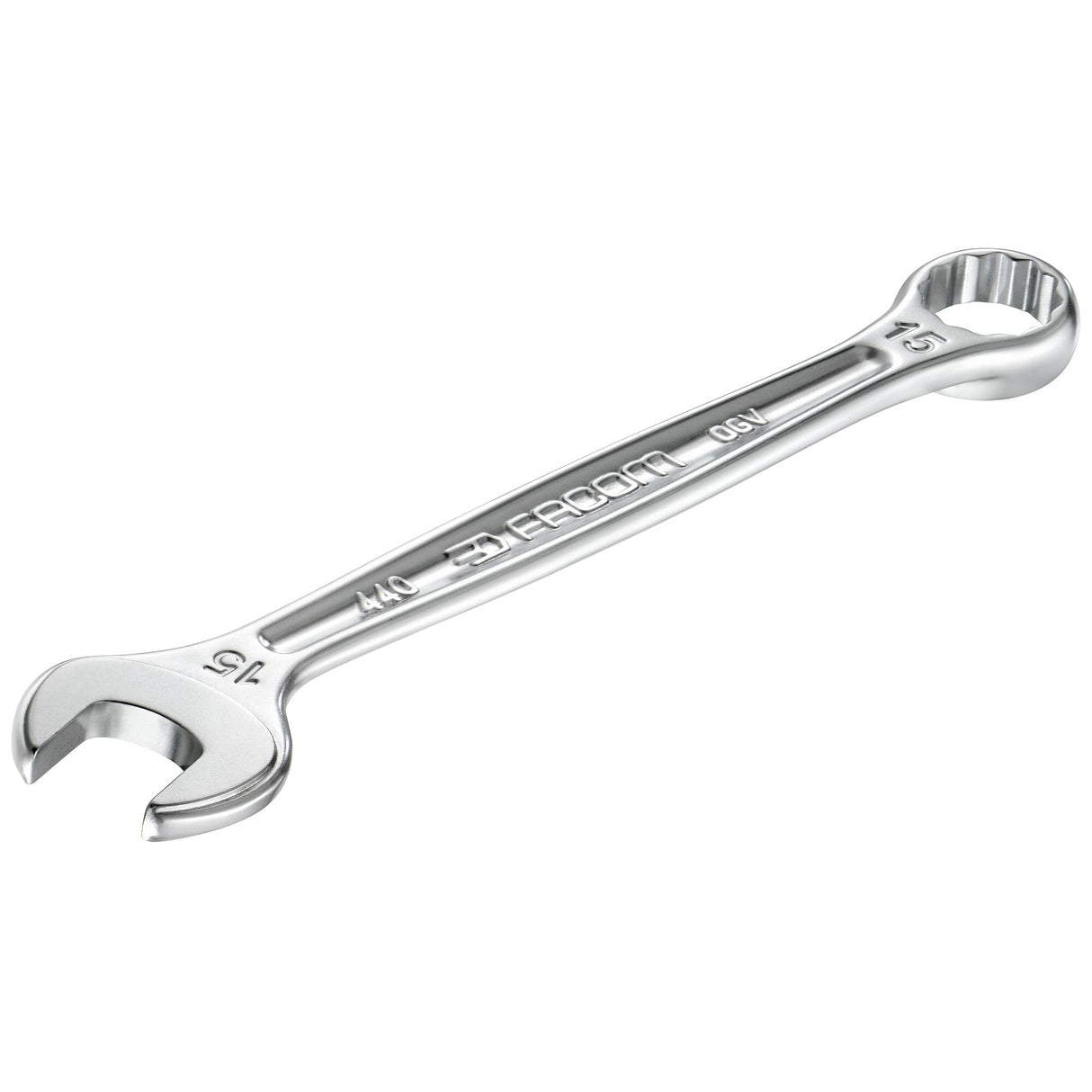 440 - Ring-Maulschlüssel, Köpfe 15° abgeschrägt, metrisch