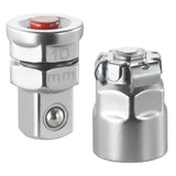 Satz mit 2 Adaptern für 10 mm Schlüssel auf Vierkant 1/4"