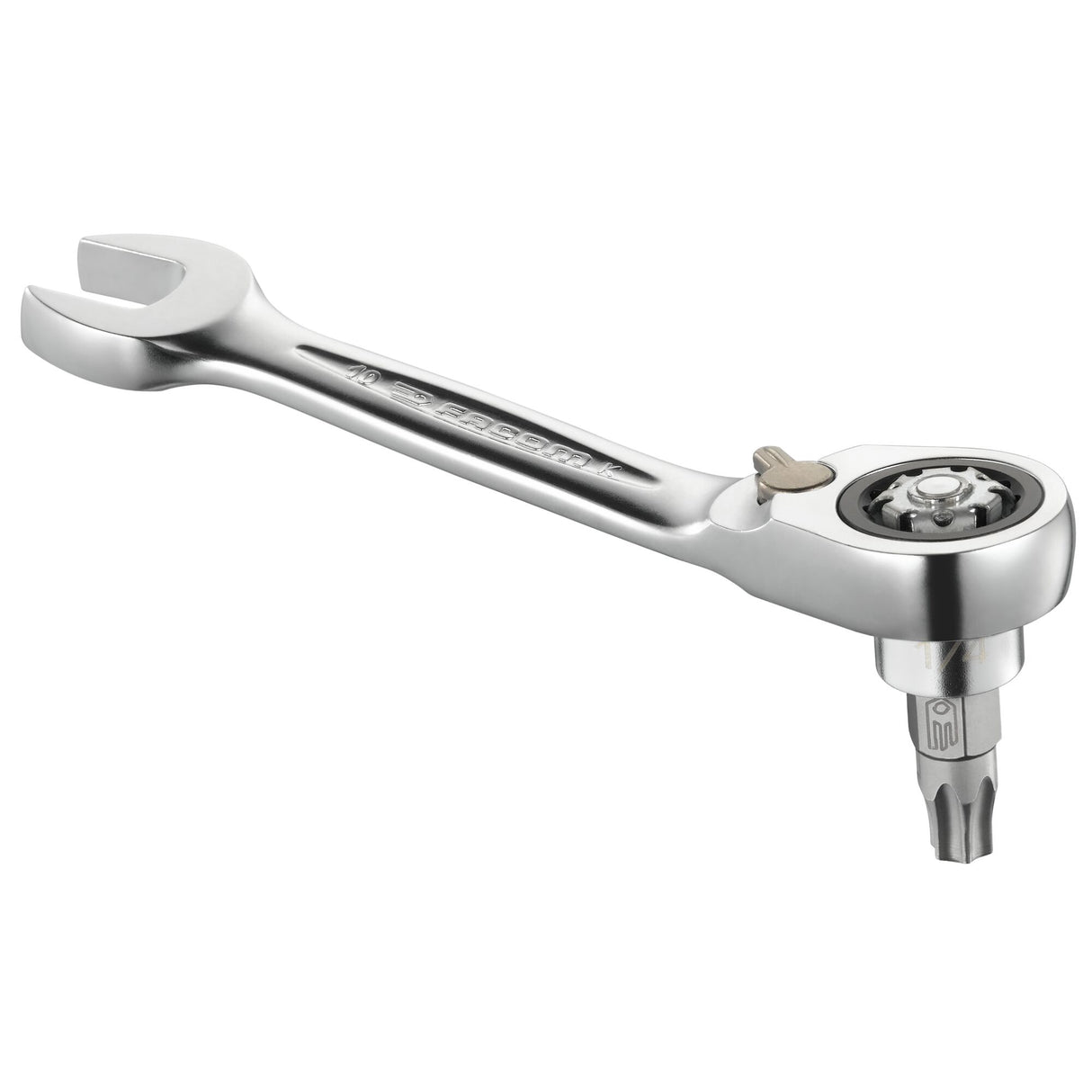 Satz mit 2 Adaptern für 10 mm Schlüssel auf Vierkant 1/4"