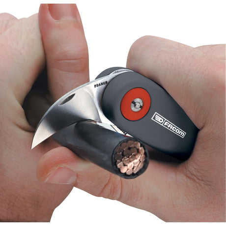 Kabelmesser mit Plastikheft und 2 Klingen