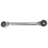 Knarren-Ringschlüssel mit Schraubeinsatzhalter 1/4" - 5/16"