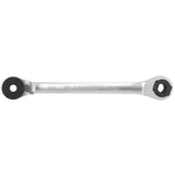 Knarren-Ringschlüssel mit Schraubeinsatzhalter 1/4" - 5/16"