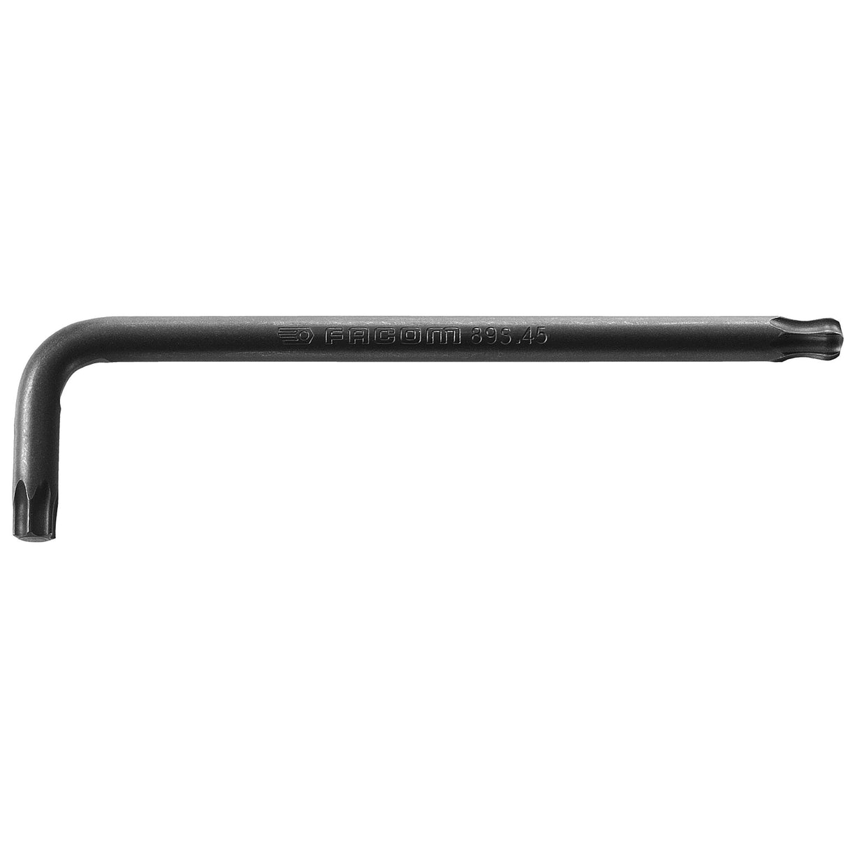 89S - Lange Winkel-Stiftschlüssel mit Kugelkopf, Abtrieb Torx®