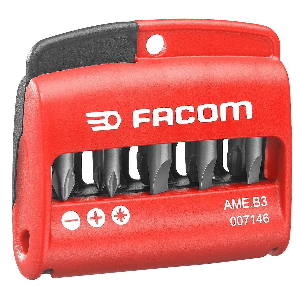 AME.B - 1/4" Bitsets + Halter im Kunststoffkasten