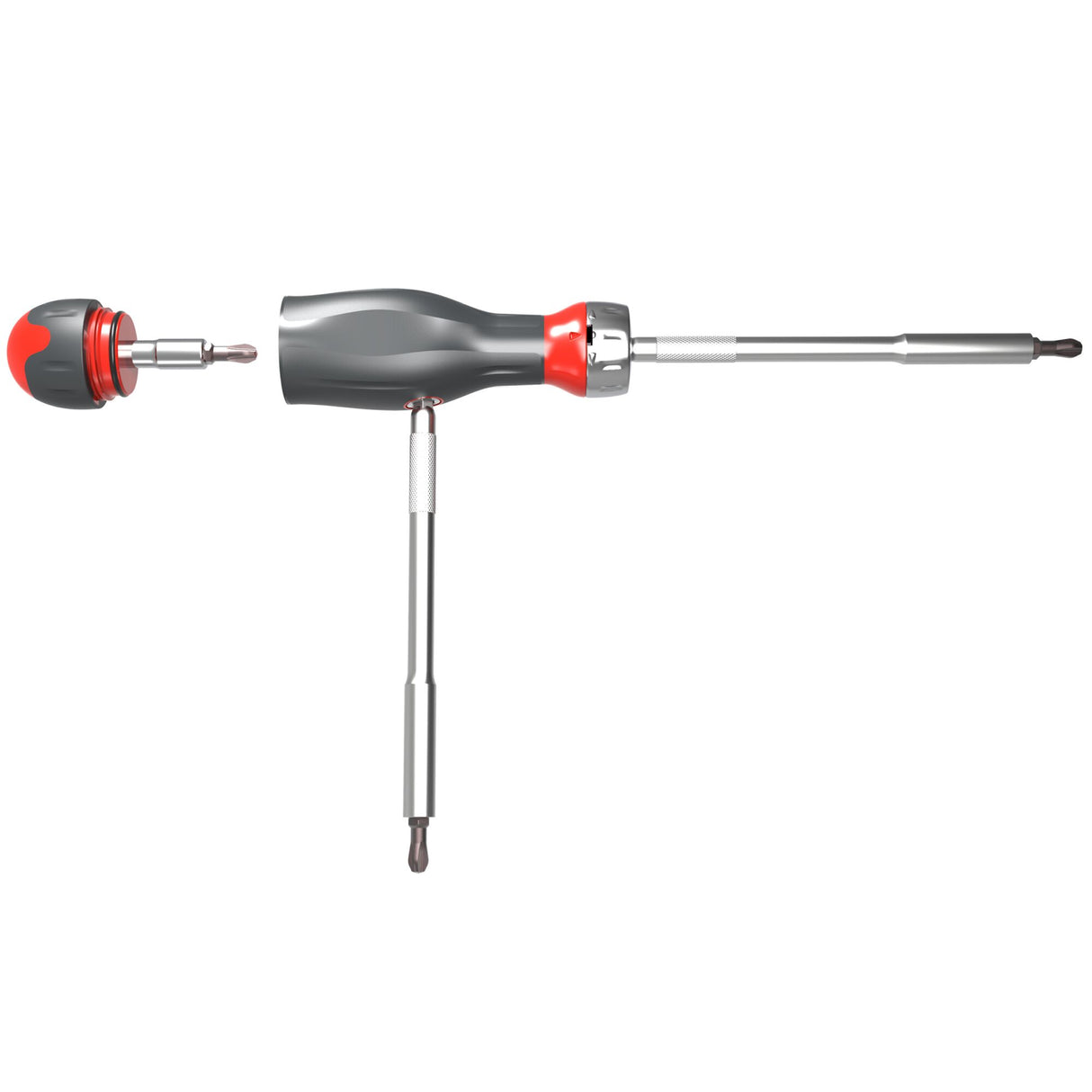 PROTWIST® 3 in 1 Handgriff mit Multibit-Ratsche