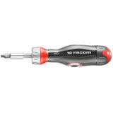 PROTWIST® 3 in 1 Handgriff mit Doppelstecknuss-Multibit-Ratsche