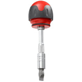 PROTWIST® 3 in 1 Handgriff mit Doppelstecknuss-Multibit-Ratsche