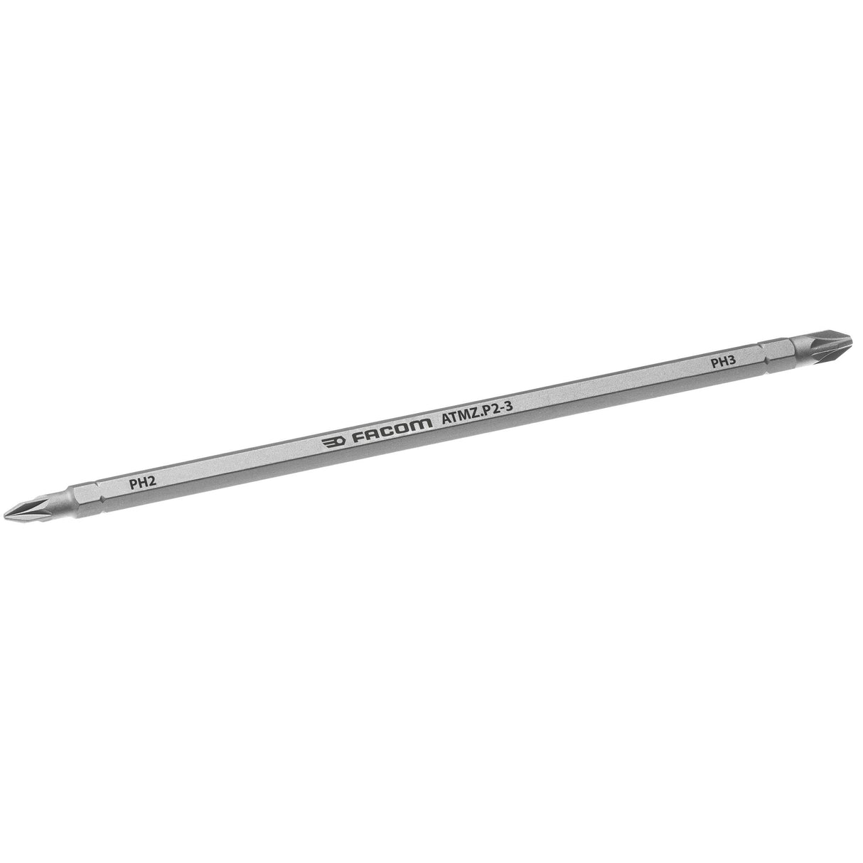 Kurze Schraubendreherklinge 1/4`` für Philips®: PH 2-3, Länge 175mm