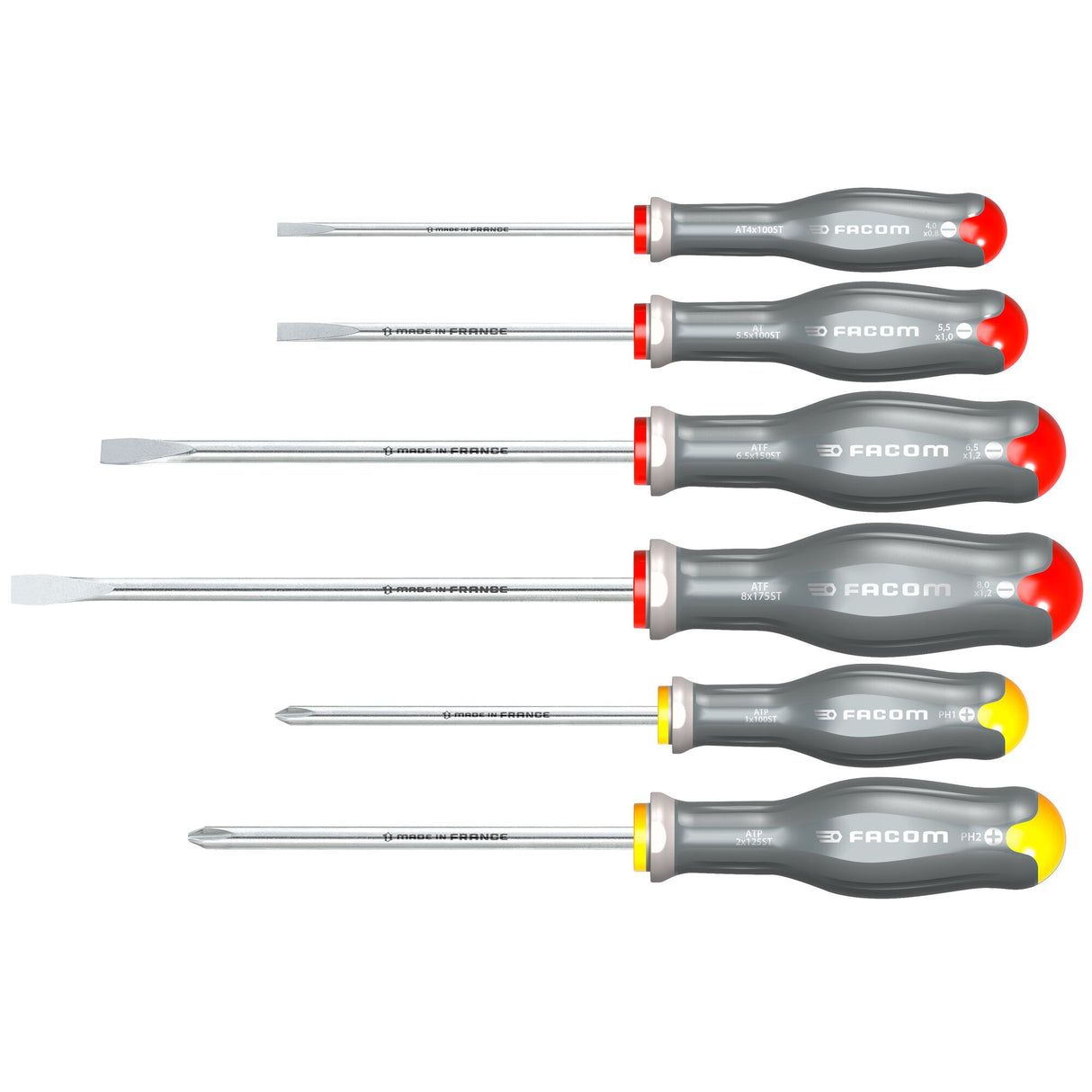 Satz mit 6 PROTWIST® INOX-Schraubendrehern