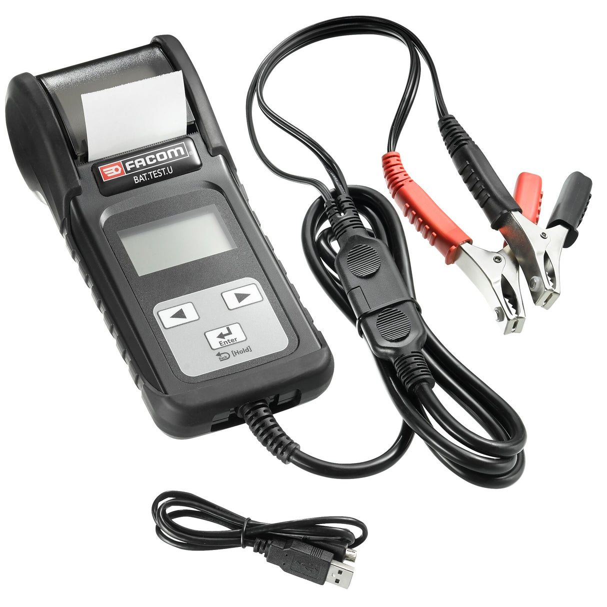 Batterieprüfer mit Drucker