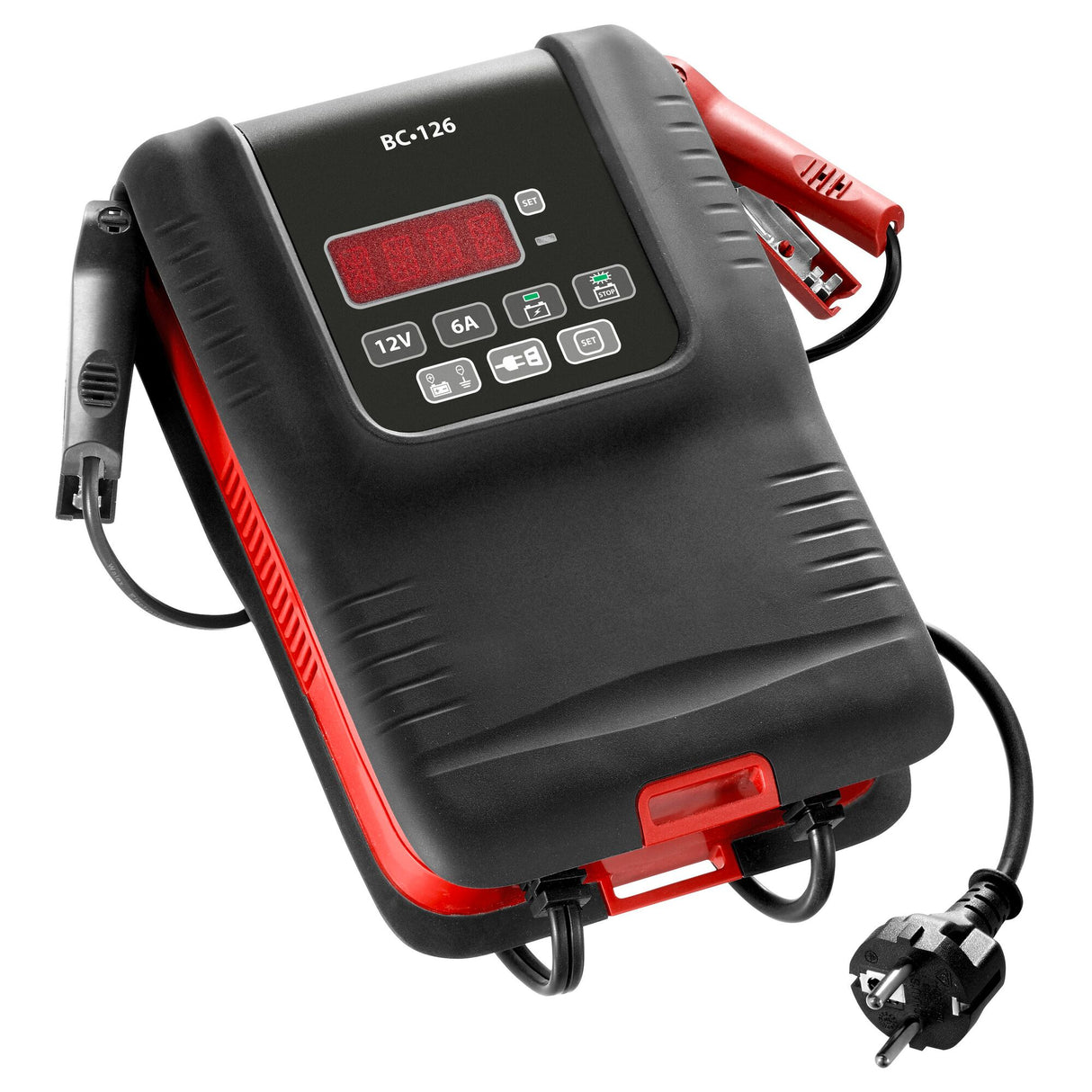 Akku-Schnellladegerät 12V 6 Amp. für VL, VUL und 2 Räder