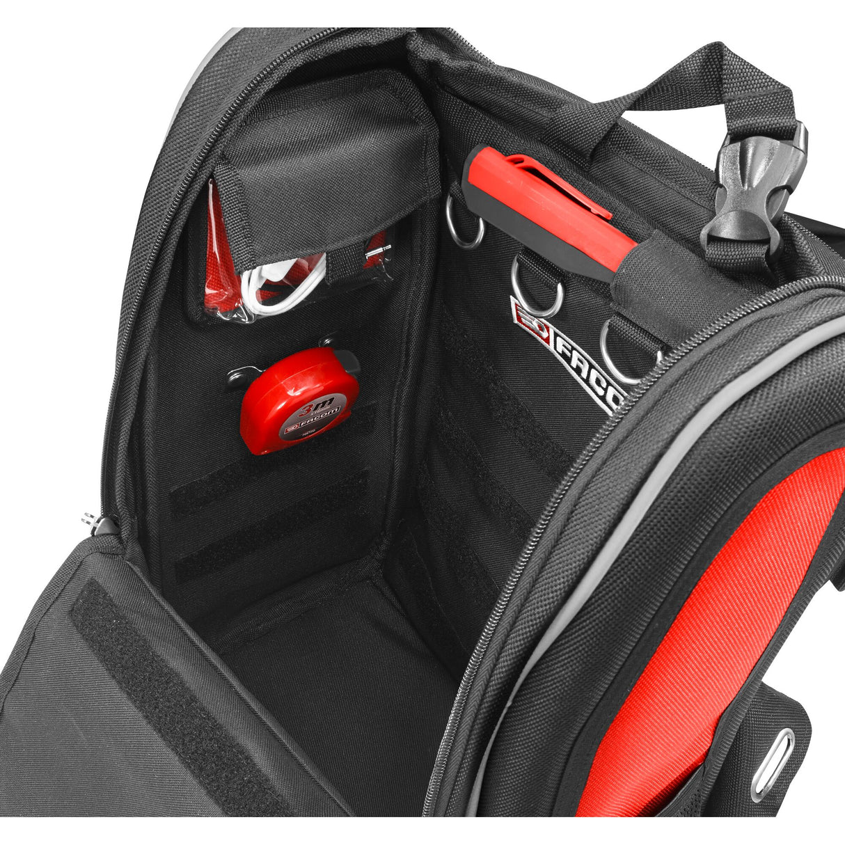 Kompakter und modularer Werkzeug-Stoffrucksack