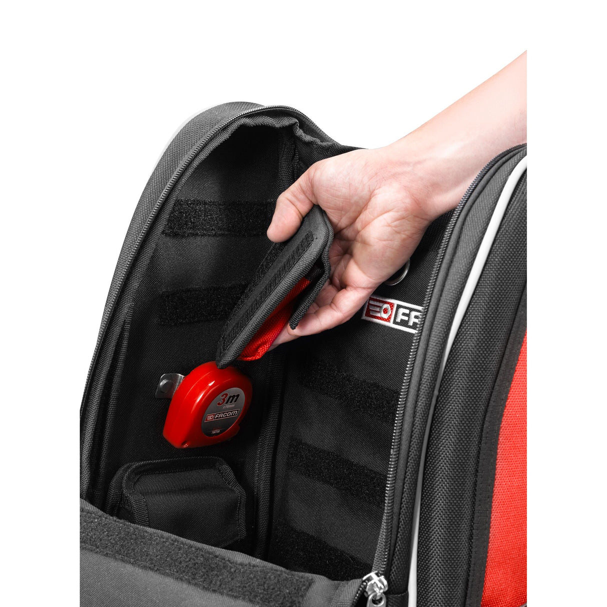 Kompakter und modularer Werkzeug-Stoffrucksack