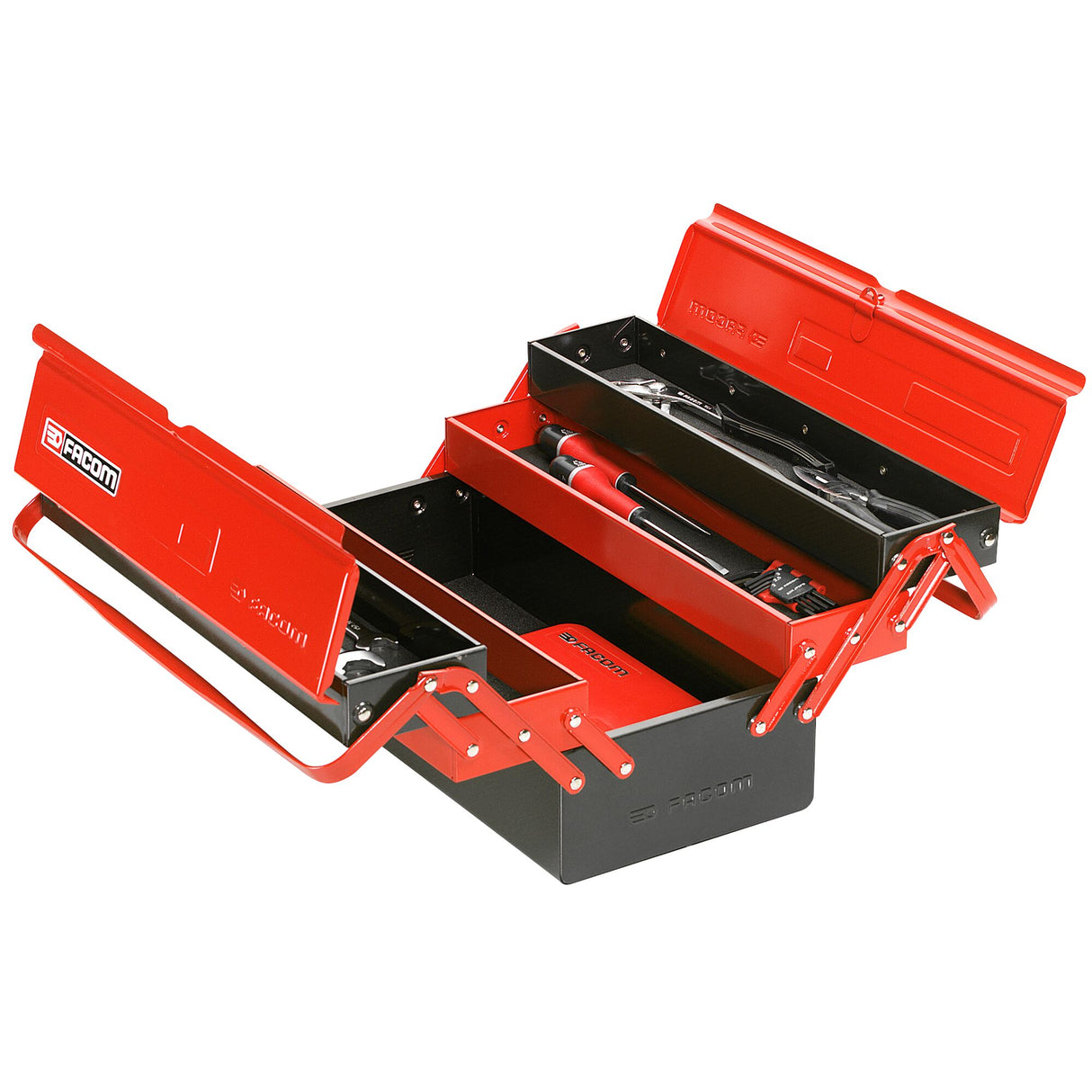 Werkzeugkasten Cantilever mit 5 Fächern, 17l