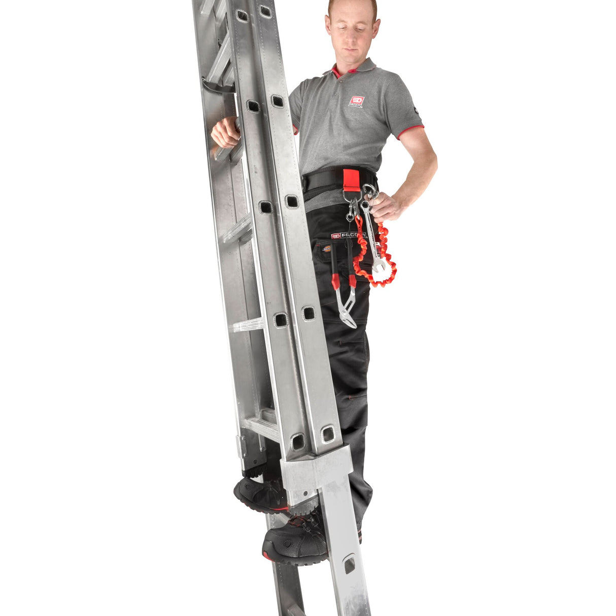 CT - Gürtel mit Doppeldorn-Metallschnalle , SLS-System