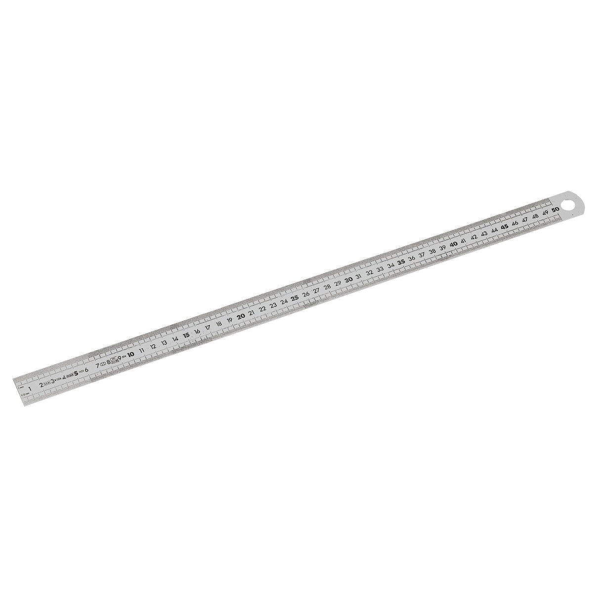 DELA.1056 - Halbflexible Edelstahl-Maßstäbe mit einseitiger Skala