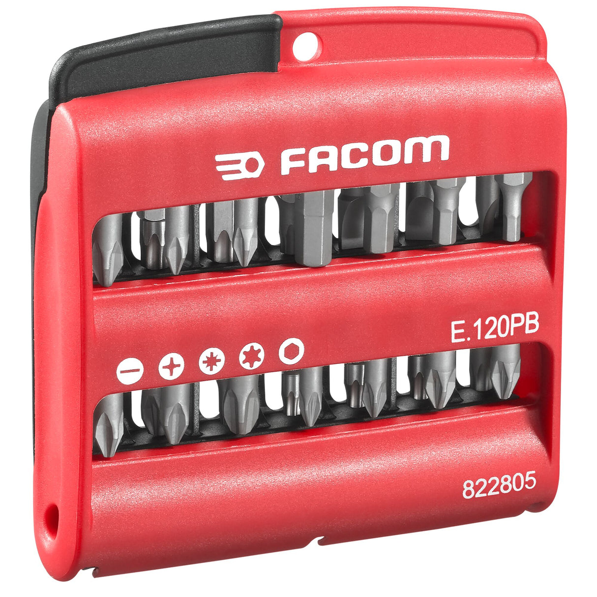 Gemischter Satz mit 28 High Perf` Bits 1/4" - Serie 1 + Bit-Halter