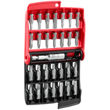 Gemischter Satz mit 28 High Perf` Bits 1/4" - Serie 1 + Bit-Halter