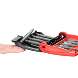 Satz mit 10 50 mm langen Bits 1/4" - Serie 1